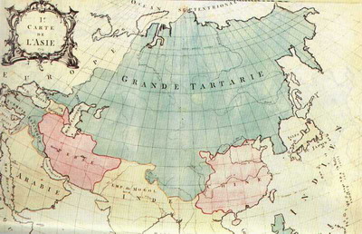 карта 
Великой Тартарии